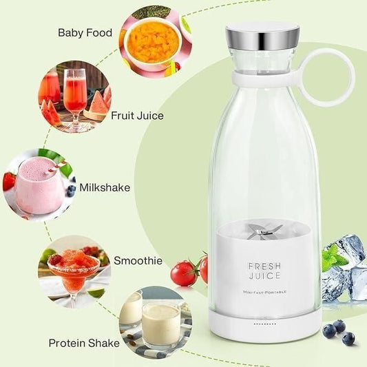 Mini Fusion Blender"** – Blend anywhere, anytime.