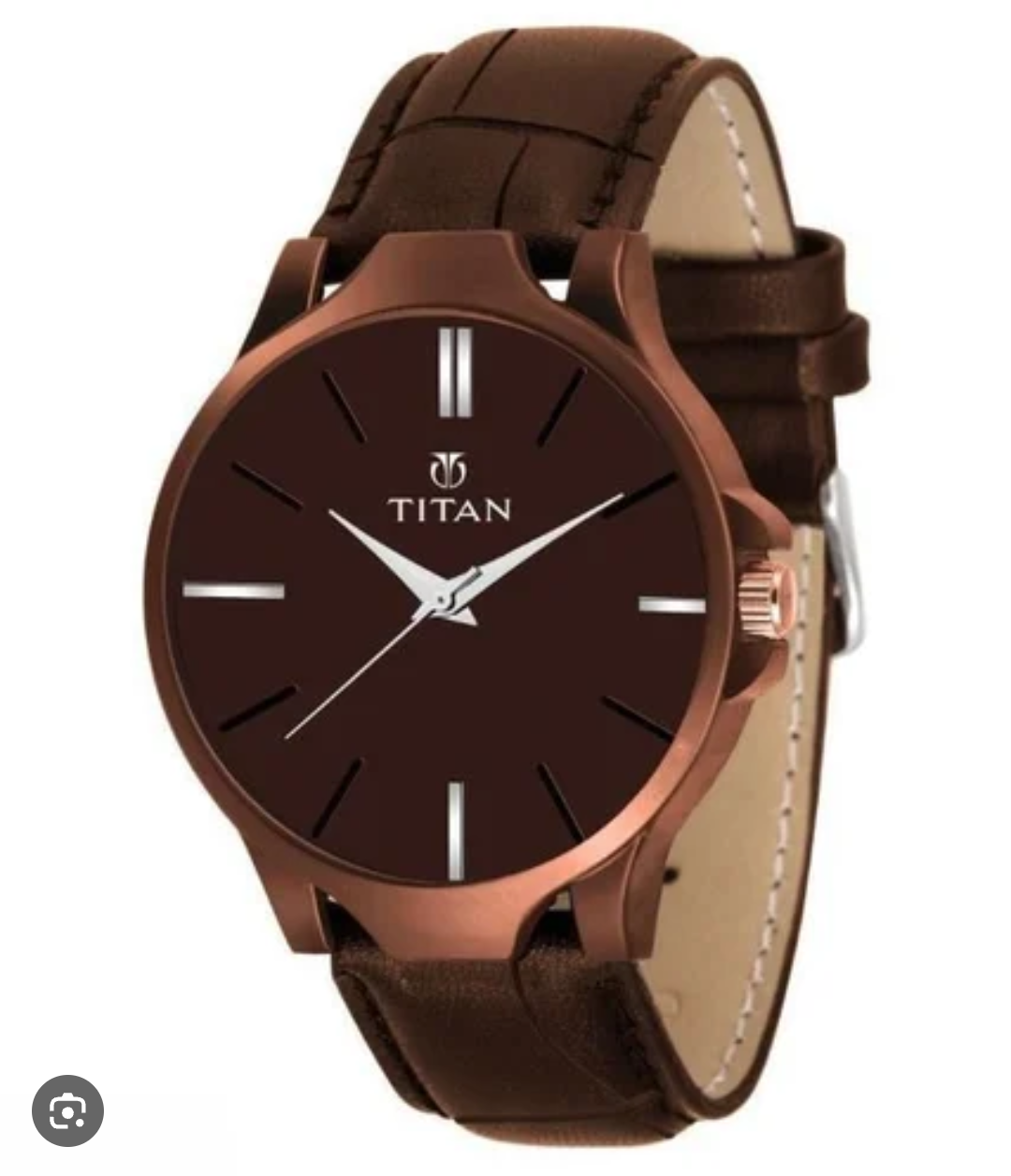 BD Men's Analog Leather Watch